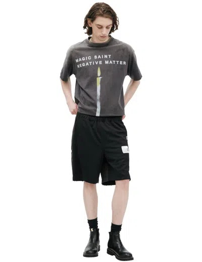 Miharayasuhiro Cotton Mix Shorts In Animal Print