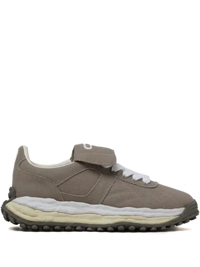 Miharayasuhiro Cotton Sneakers In Grey