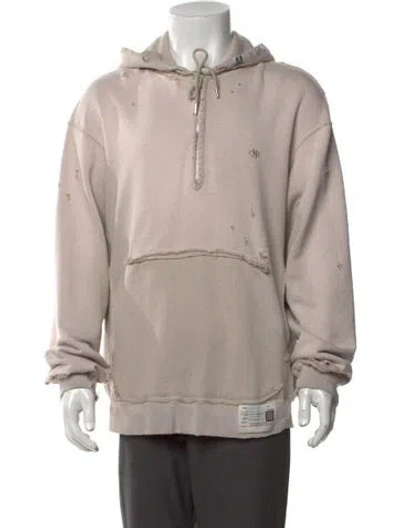 Pre-owned Miharayasuhiro Crew Neck Long Sleeve Hoodie W/ Tags In Grey