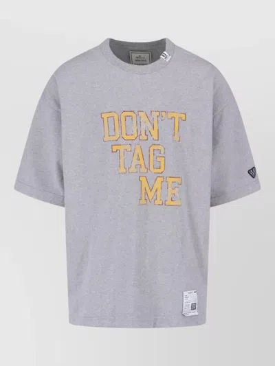 Miharayasuhiro Crew Neck T Shirt Short Sleeves Print In Neutral