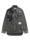 Miharayasuhiro Denim Shirt In Gray