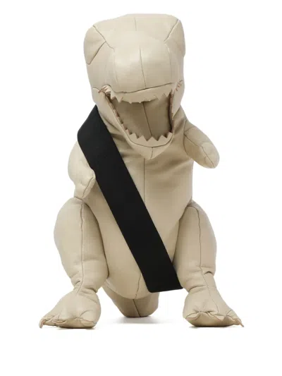 Miharayasuhiro Kuriertasche Mit Dino-form In Brown