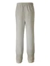 Miharayasuhiro Distressed Hem Trousers In Gray