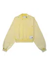 Miharayasuhiro Distressed Long-sleeved Sweatshirt In Yellow