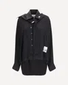 Miharayasuhiro Double Layered Shirt In Black