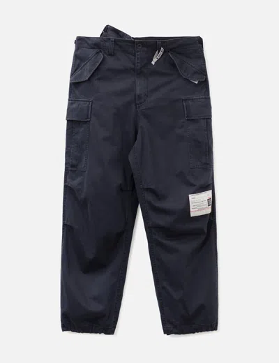 Miharayasuhiro Double Waist Cargo Pants In Multi