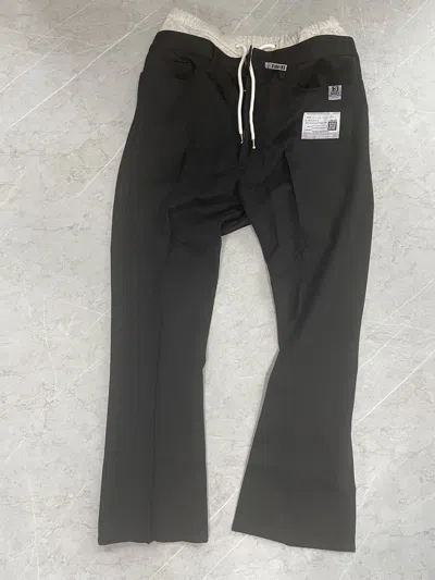 Pre-owned Miharayasuhiro Double Waist Pants 46 In Black