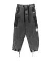 Miharayasuhiro Drawstring Cargo Pants In Gray