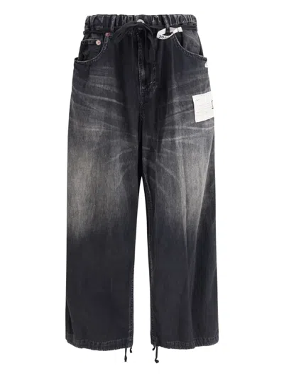 Miharayasuhiro Maison Mihara Yasuhiro Women Baggy Jeans In Black