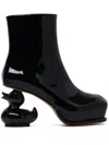 Miharayasuhiro Duck Heel Boots In Black