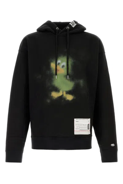 Miharayasuhiro Duck Printed Hoodie-46 Nd  Male In Black