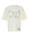 MIHARAYASUHIRO WHITE COTTON T-SHIRT