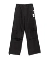 Miharayasuhiro Patch-pocket Ripstop Trousers In Black