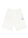 Miharayasuhiro Elasticated-waist Patch-pocket Shorts In Neutral