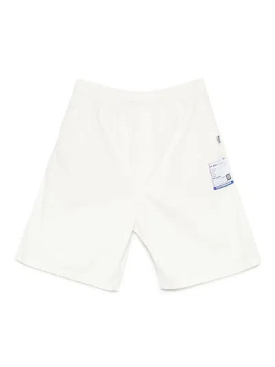 Miharayasuhiro Elasticated-waist Patch-pocket Shorts In Neutral