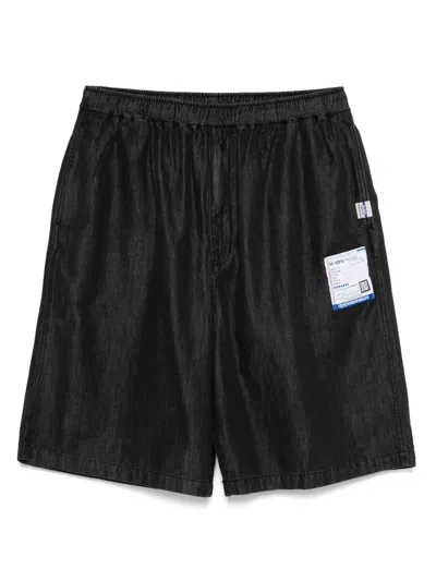 Miharayasuhiro Elasticated-waistband Shorts In Animal Print