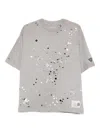 Miharayasuhiro Embellished Distressed T-shirt In Multi