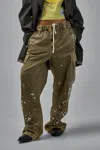 Miharayasuhiro Embellished Military Pants In Green