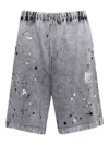 Miharayasuhiro Embellished Shorts In Gray