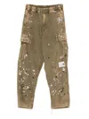 Miharayasuhiro Embellished Trousers In Green