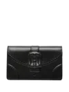 Miharayasuhiro Embossed-buckle Wallet In Black