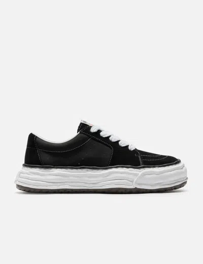 Miharayasuhiro Eric Og Sole Canvas Low-top Sneaker In Black