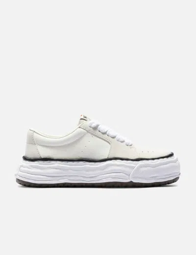 Miharayasuhiro Eric Og Sole Mix Material Low-top Sneaker In White
