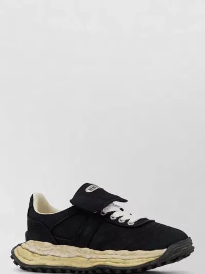 Miharayasuhiro Maison Mihara Yasuhiro Slate Fabric Scott Sneaker For Men In Black