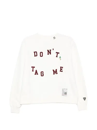 Miharayasuhiro Flocky-print Sweatshirt In Multi