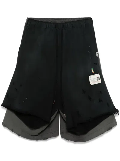 Miharayasuhiro Four Legs Shorts In Black