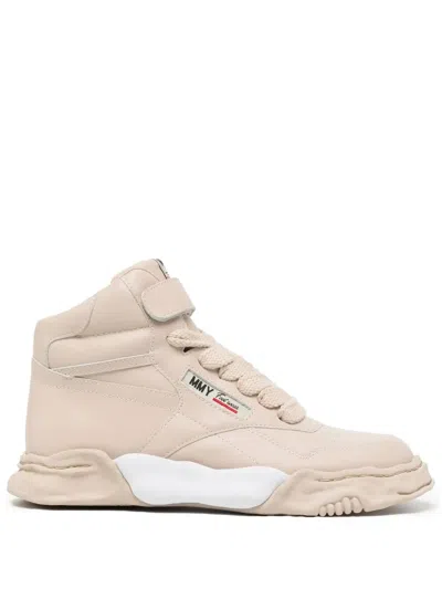 Miharayasuhiro Freddie High-top Sneakers In Pink