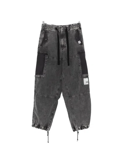 Miharayasuhiro Front-pocket Trousers In Gray