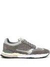 Miharayasuhiro George Low-top Suede Sneakers In Grau