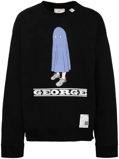 Miharayasuhiro George Sweatshirt In Black