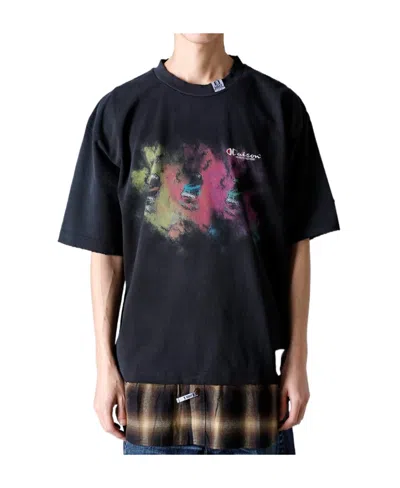 Miharayasuhiro Graphic-print Short-sleeve T-shirt In Black