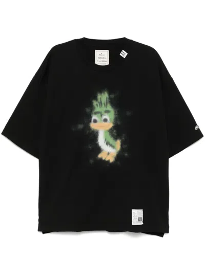 Miharayasuhiro Graphic-print T-shirt In Black