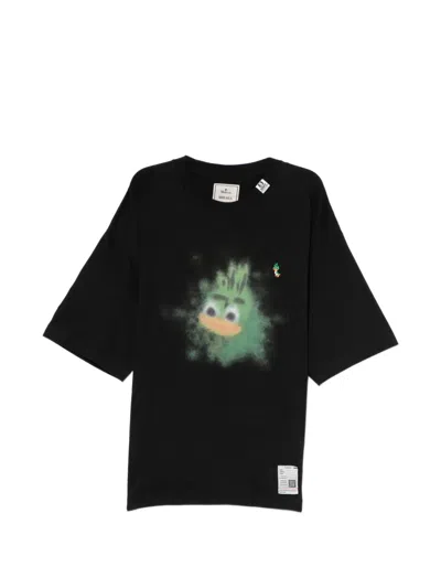 Miharayasuhiro Graphic-print T-shirt In Black