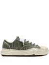 Miharayasuhiro Hank Denim Low-top Sneakers In Gray
