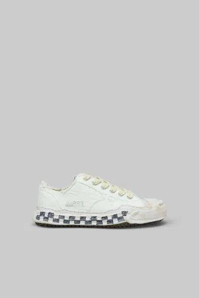 Miharayasuhiro Hank Graffiti Sole Low-top Sneakers In White