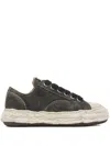 Miharayasuhiro Hank Lace-up Leather Sneakers In Black