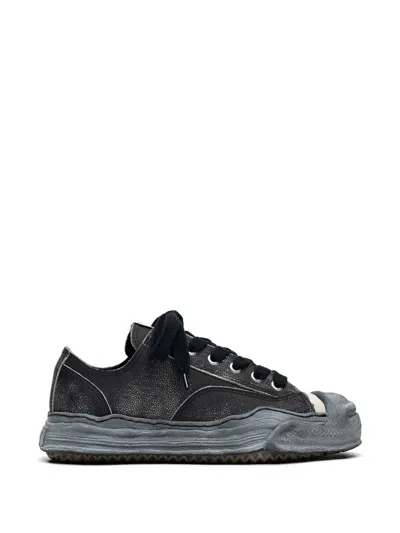 Miharayasuhiro Hank Og Chunky-sole Sneakers In Black