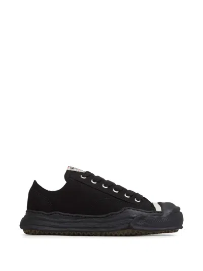 Miharayasuhiro Hank Og Irregular-sole Sneakers In Black
