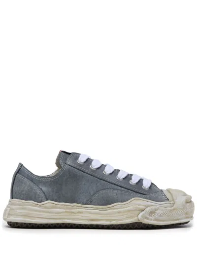 Miharayasuhiro Hank Vintage Lace-up Sneakers In Grau