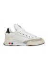 Miharayasuhiro Herbie Distressed-effect Sneakers In White