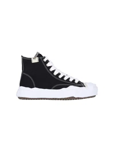 Miharayasuhiro High-top Sneakers "og Hank" In Black  