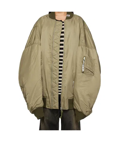 Miharayasuhiro Huge Flight Jacket In Nude | ModeSens