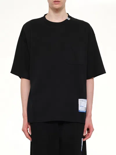 Miharayasuhiro Instrumental Heavy Weight Pocket T-shirt In Black
