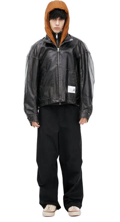 Miharayasuhiro Jacket With Sewn-in Hood In Multi