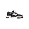 Miharayasuhiro Keith Og Sole Leather Low Sneakers In Black/white