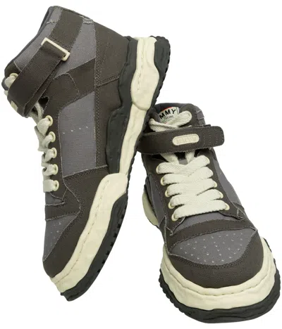 Miharayasuhiro Keith Og Sole Canvas Sneakers In Grey